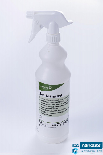 Средство дезинфицирующее стерильное ClearKlens 70% IPA для чистых помещений IBC Nanotex